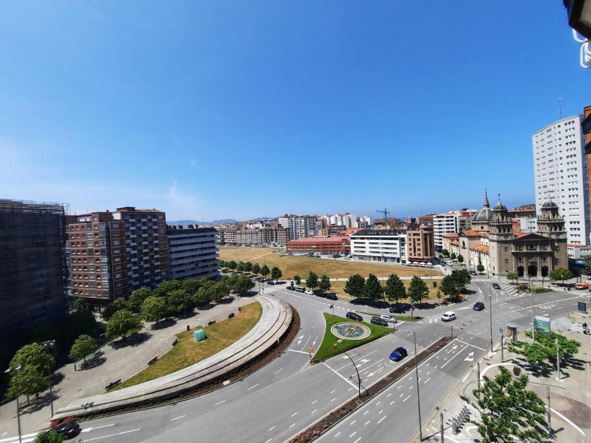 Apartamento Centro Gijon Con Wifi Gratis Y Parking Publico Proximo Incluido Exterior foto